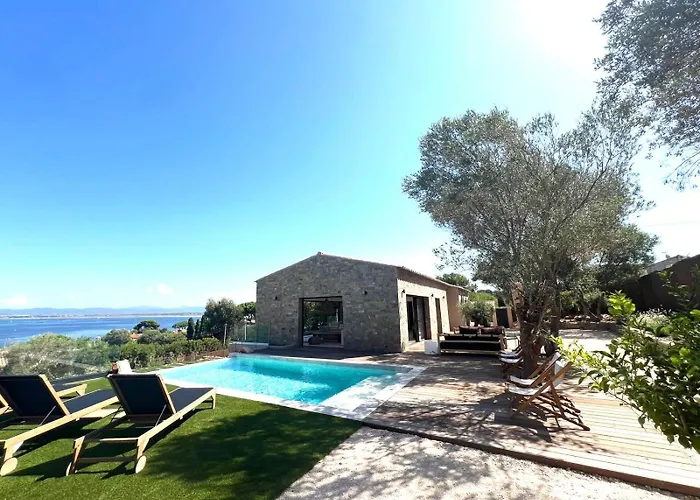 Perle De Giens Sur Presqu'ile De Giens 200 M De La Vue Exceptionnelle Villa *