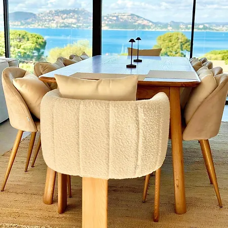 Villa Perle De Giens Sur Presqu'ile De Giens 200 M De La Vue Exceptionnelle Hyeres