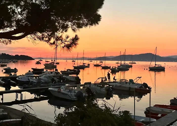 Perle De Giens Sur Presqu'ile De Giens 200 M De La Vue Exceptionnelle Hyères